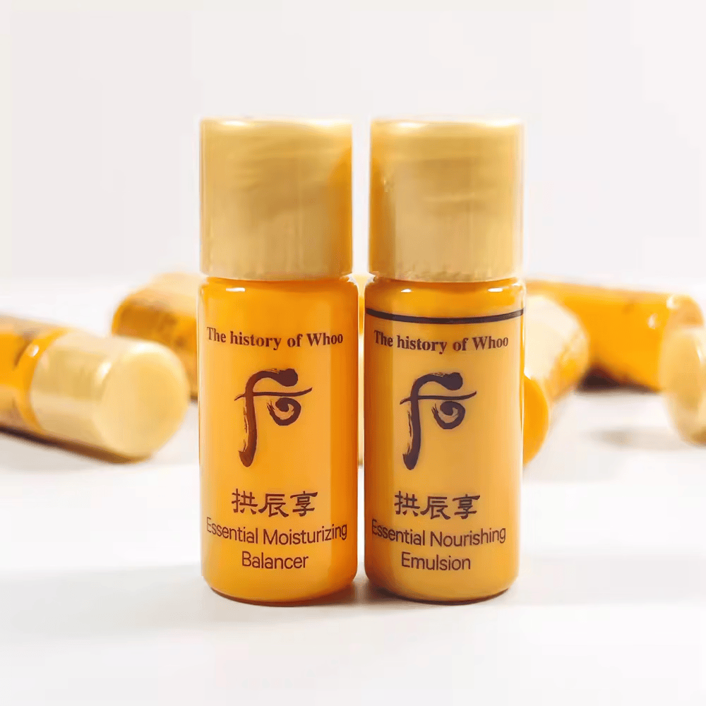 mdng韩国whoo后拱辰享水乳小样5ml/瓶气韵生润颜滋养清爽柔肤抗初老