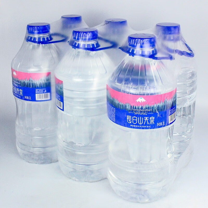 长白山天泉天然弱碱性偏硅酸 家庭装饮用水 长白山天泉3L*6桶 长白山天泉3L*6瓶
