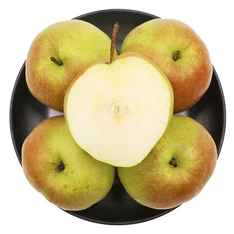 山西玉露香梨脆甜多汁细嫩无渣新鲜孕妇水果梨大果生鲜礼盒团建活动