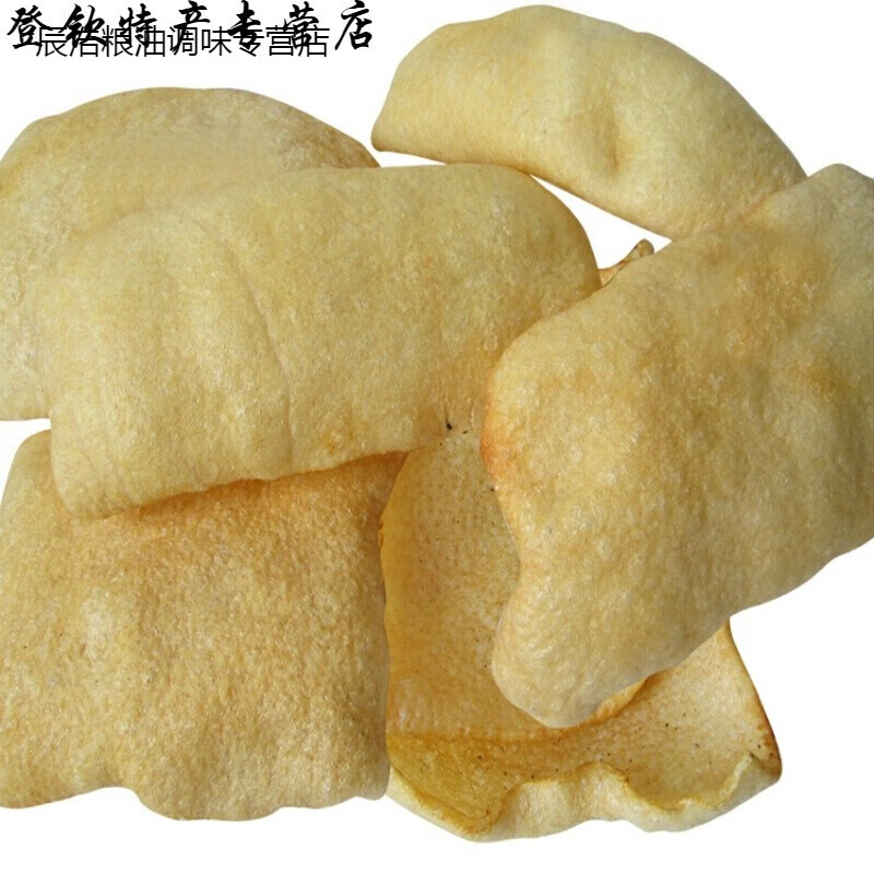 哺食旺爆沙猪肉皮沙炒肉皮肚猪皮干响皮猪膘潮汕特产猪皮