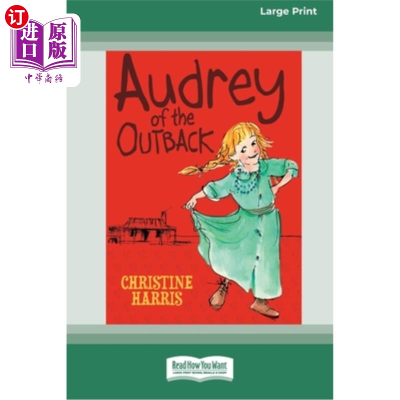 海外直订audrey of the outback (16pt large print edition) 内地的