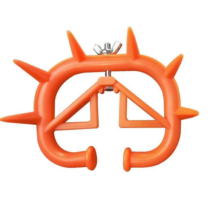 畜牧养牛用品犊牛断奶器小牛犊忌奶器大号加大加长加宽弹簧牛鼻刺 桔