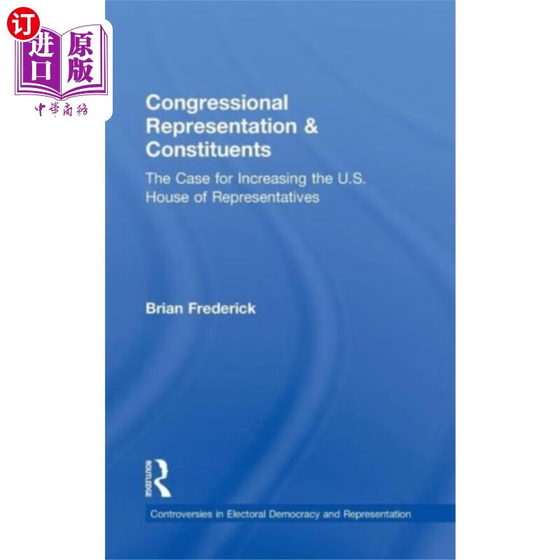 海外直订congressional representation & constituents 国会代表和