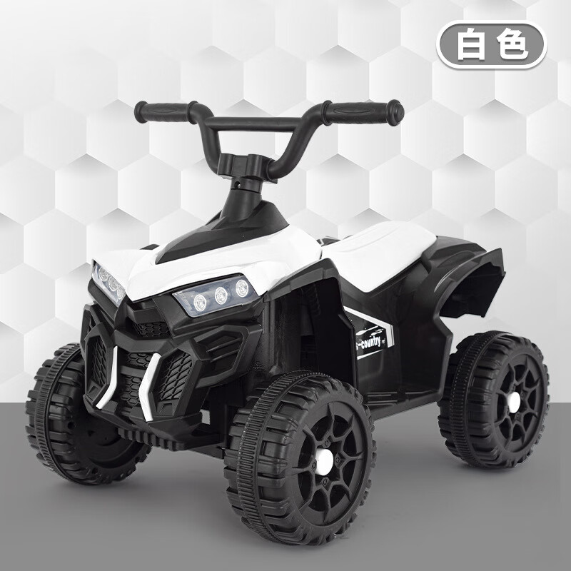 图拉蒂新款儿童电动车早教音乐四轮越野沙滩车男女宝宝可坐人儿童玩具