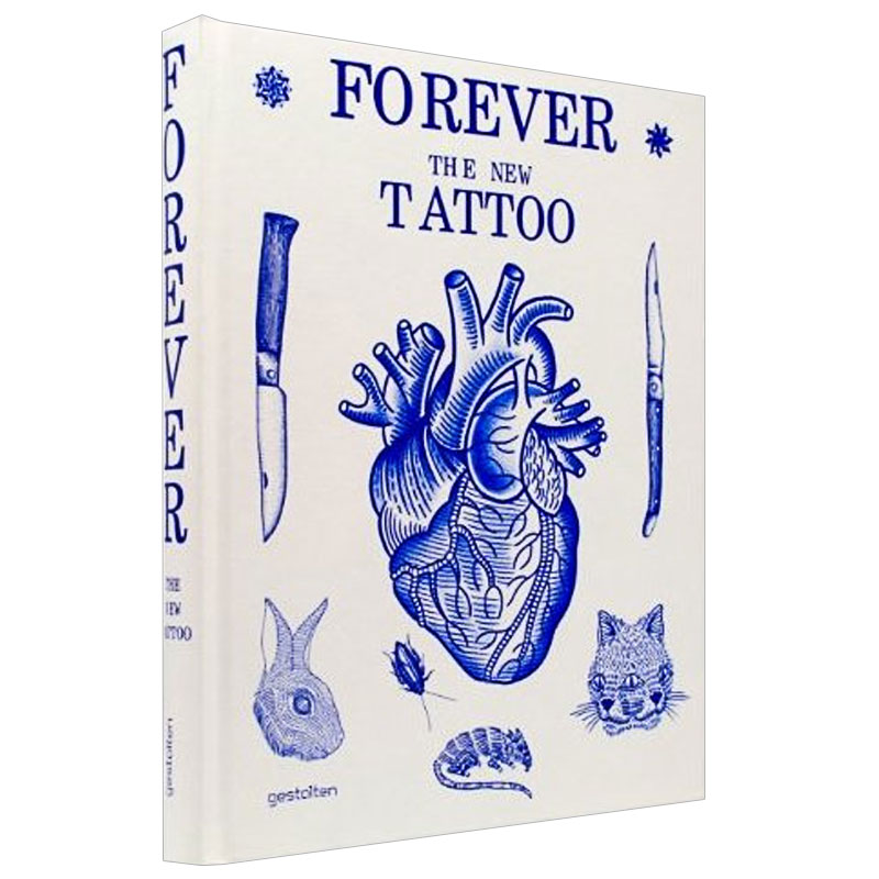 【下架】forever:the new tattoo的纹身图案 平面设计书籍善本图书