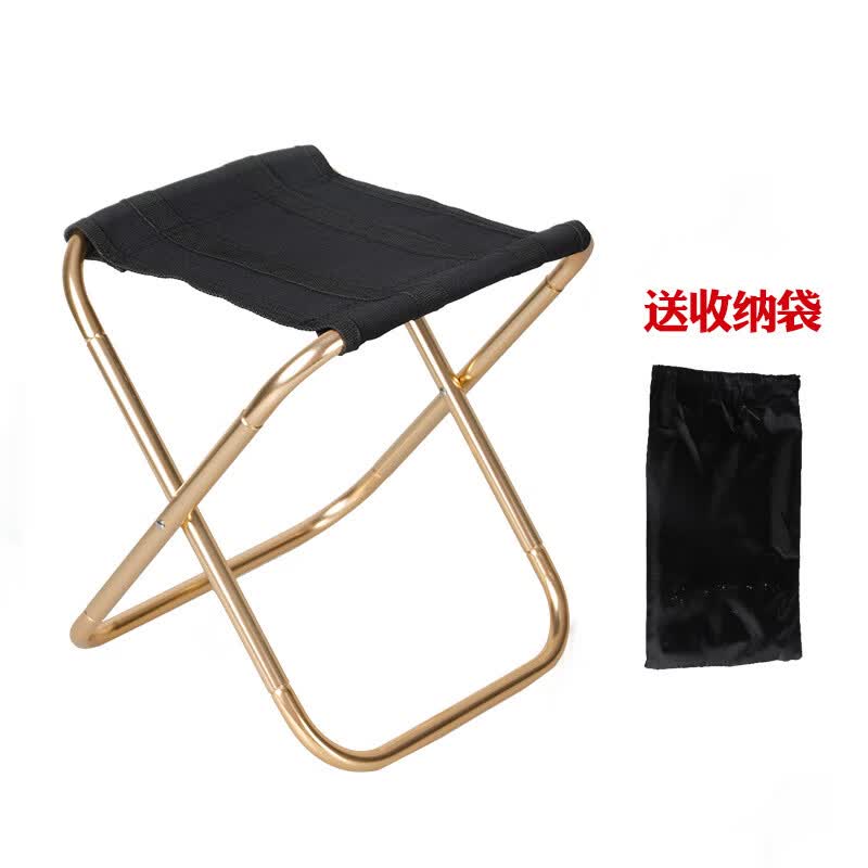 闻树户外折叠凳铝合金便携马扎露营烧烤写生垂钓礼品坐火车小马扎批发