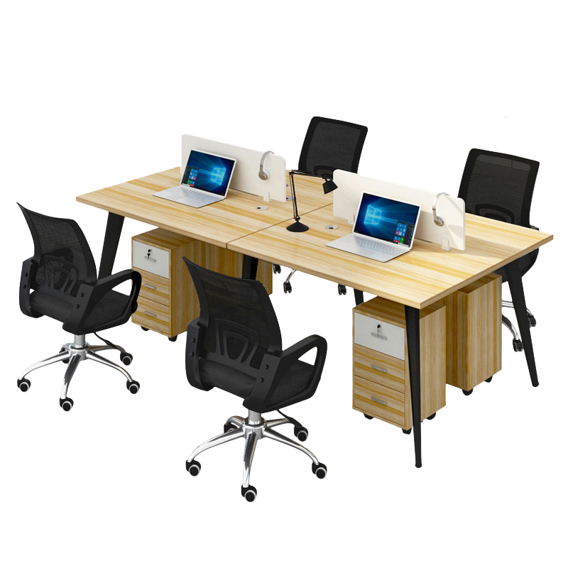 AEY 简约办公家具办公桌职员桌单人2人4人6人8人位办公室屏风工位