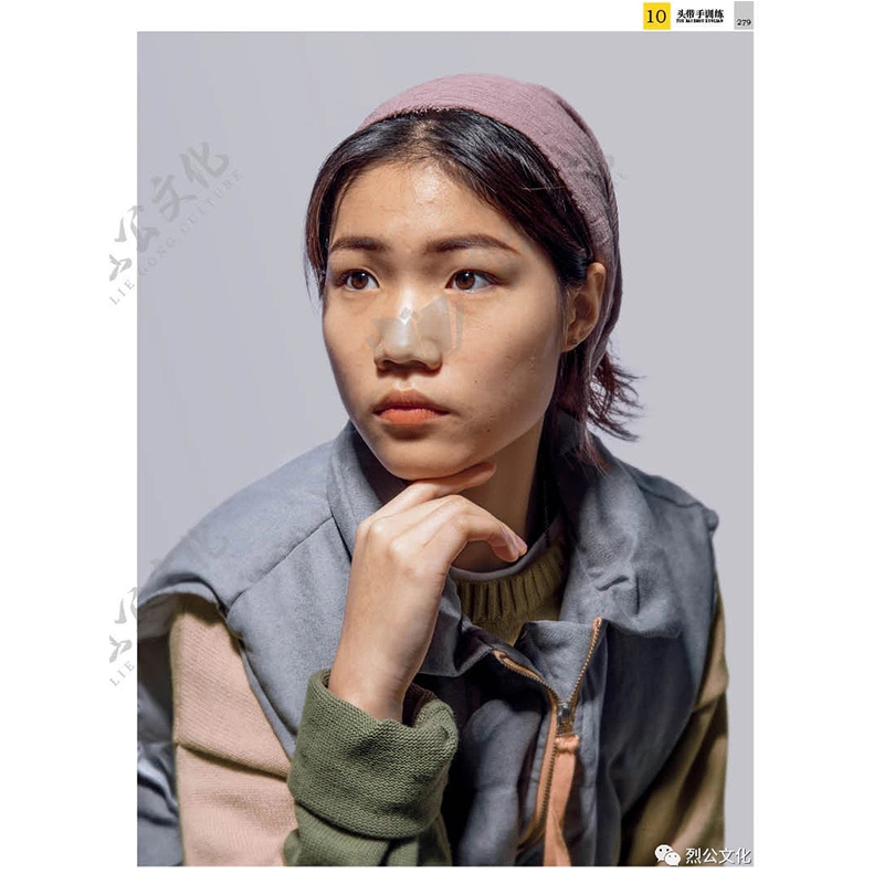 肖杰梁志军美术生高考人物头像写生素材争霸联考4素描头像照片自然