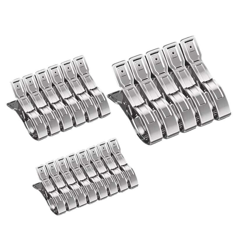 初舍（CHUSHE）晒被子大夹子不锈钢晾衣夹衣服晾晒夹特大号晾棉被神器防风固定扣