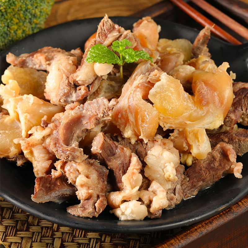 【精品】超市饭店直供原切牛肉筋新鲜筋头巴脑牛筋肉 a级精品原切筋头
