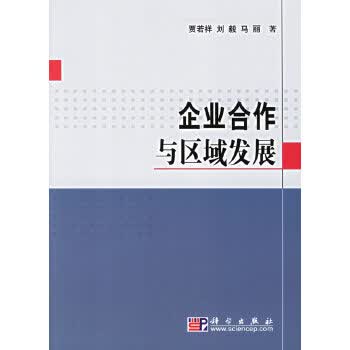 企业合作与区域发展【正版图书】