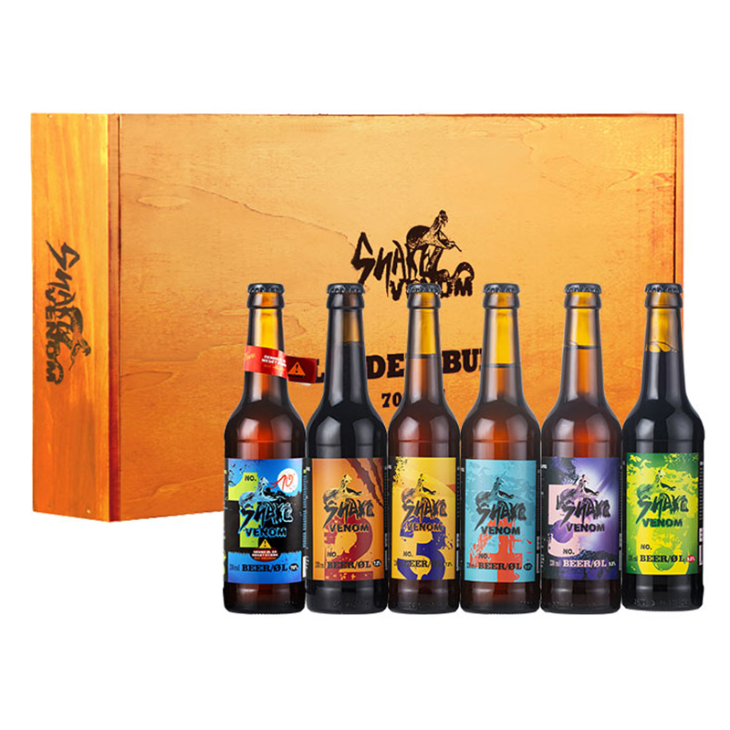 雷德斯堡【顺丰】丹麦蛇毒啤酒 蛇毒70度1号配制酒 高度数烈性进口2-7