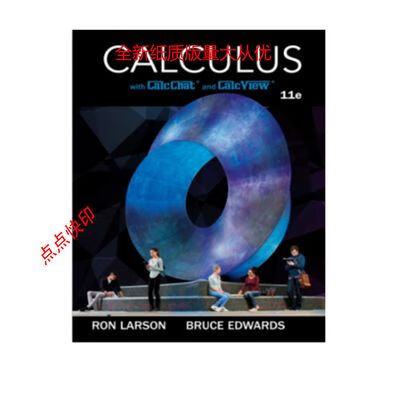 纸质书Multivariable Calculus 11th Edition by Ron Larson Multivariable Calculus 11