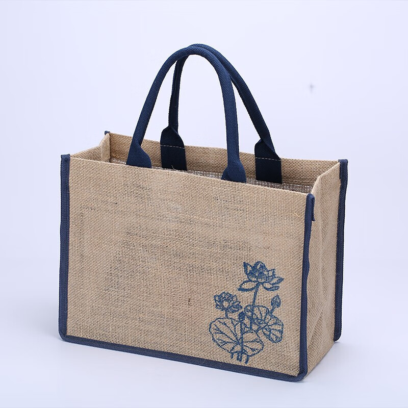 溥畔复古文艺棉麻布手拎袋编织茶具手提布袋手提袋紫砂壶布艺手拎袋子