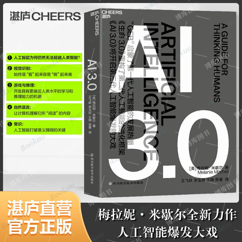 AI 3.0  梅拉妮 米歇尔 著 新书