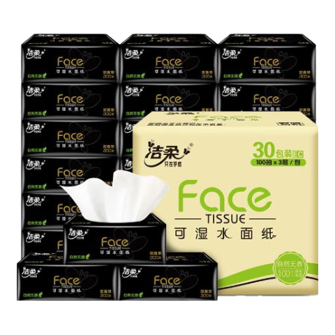 �����ֽ ��Face��ʪˮ3��100��*30�� ���ֽ ǿ�ͺ�ʵ ��ʪ���� ����