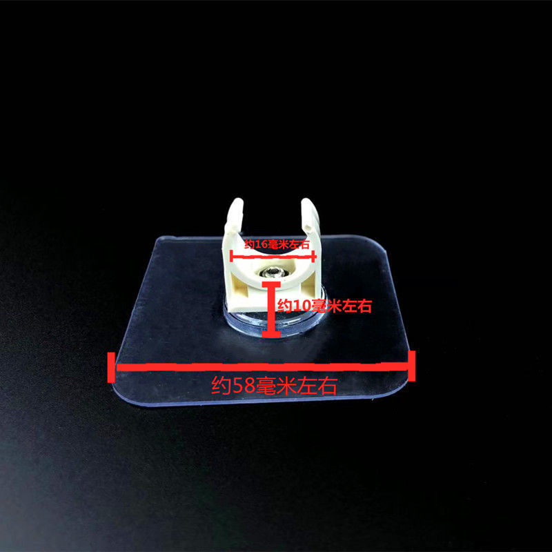 鑫洪五金 水管固定卡管子卡扣免打孔固定器管卡箍固定 16毫米(卡天然