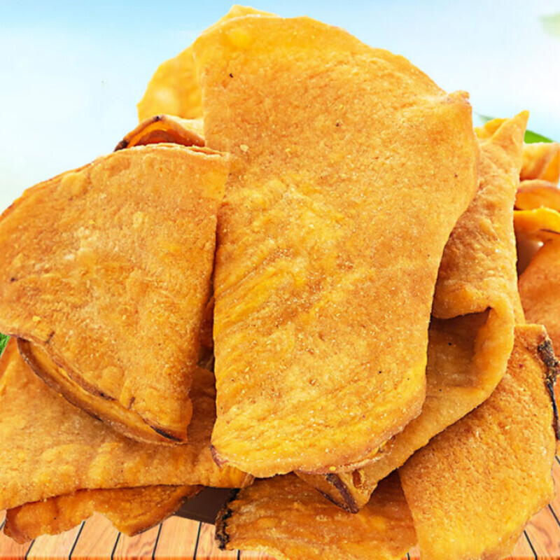 虎钢馋红薯脆片地瓜脆片脆地瓜片香脆地瓜酥脆地瓜干网红零食薄脆片