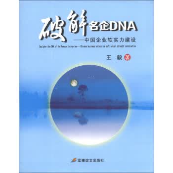 破解名企DNA:中国企业软实力建设【正版】
