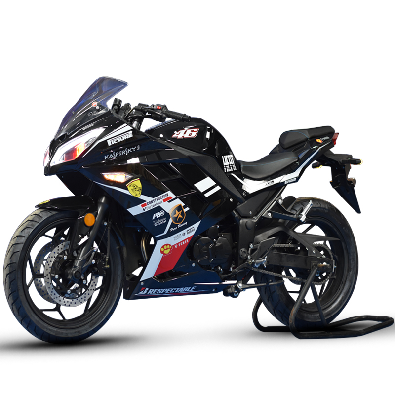 朗创(langchuang)幻影r3摩托车跑车200cc小忍者v6地平线重机车趴赛