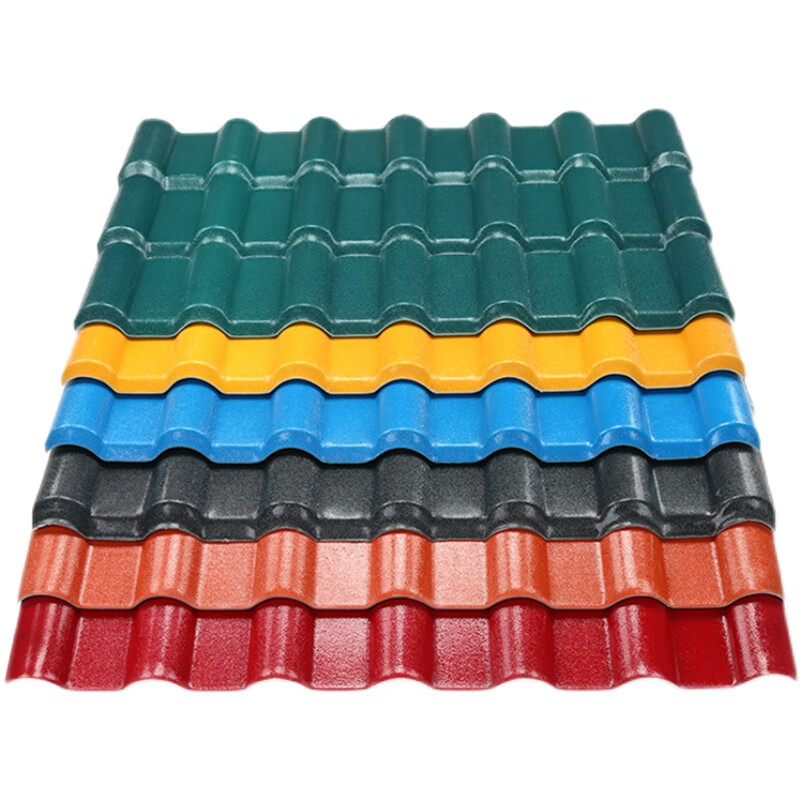 千惠美树脂瓦屋顶琉璃瓦屋脊树脂瓦片屋顶加厚塑料石棉瓦彩钢瓦屋面