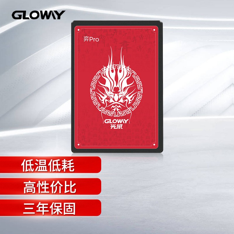 光威（Gloway）长江存储 512GB SSD固态硬盘 SATA3.0接口 弈Pro系列-国产颗粒/国产崛起