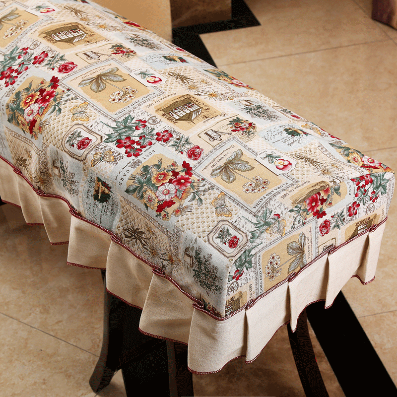 苗乡缘 复合棉麻加厚加绒 古筝罩布艺古筝防尘罩 美式乡村 通用尺寸