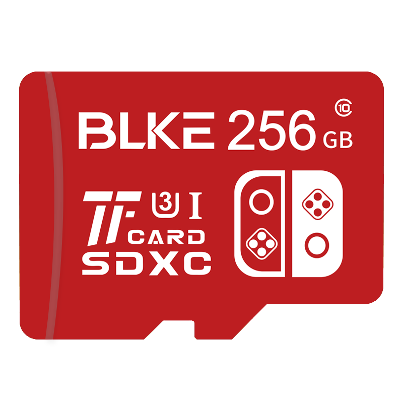 BLKE 适用于switch内存卡u3高速tf卡NS掌上游戏机sd卡国行日版港版美版OLED主机存储卡microSD储存卡 任天堂switch专用内存卡（限量款）256G