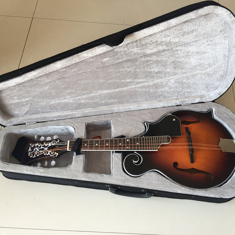 皮谱曼陀铃琴mandolinf型8线吉他曼陀林八弦琴西洋藏族乐器 0英寸 f型