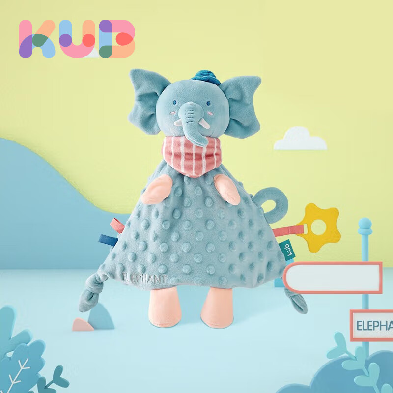 可优比（KUB）婴儿安抚巾宝宝可入口安抚玩偶0-1岁宝宝睡眠毛绒手偶安抚玩具高性价比高么？
