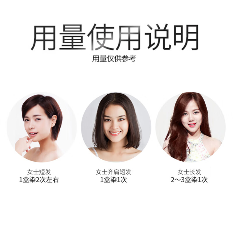 韩金靓 染发剂植物天然遮盖白发自己在家染不伤头皮纯男女士焗油染发膏 栗黑色120ml【可盖白发】