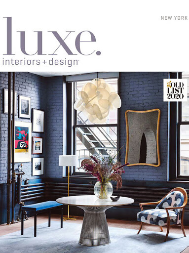 【单期可选】Luxe: Interiors + Design 美国室内装潢设计杂志 2020年1/2 2020年1/2月合刊
