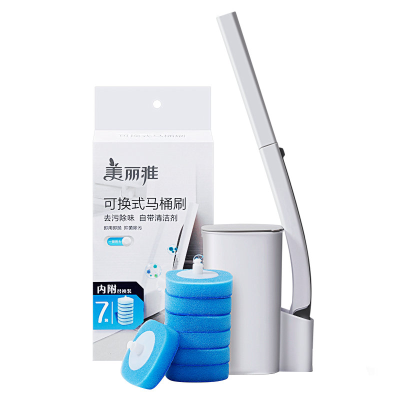 美丽雅一次性马桶刷套装-历史价格查询+品牌推荐