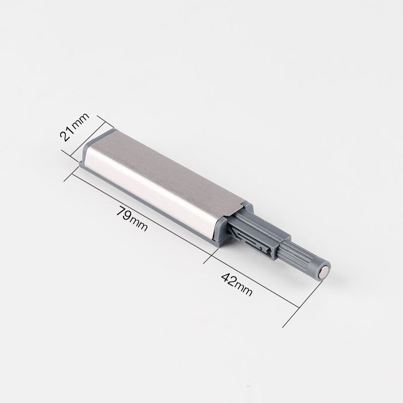 炑枫柜门衣柜碰珠免拉手按压式自弹开关弹簧隐形门开门器 不锈钢反弹