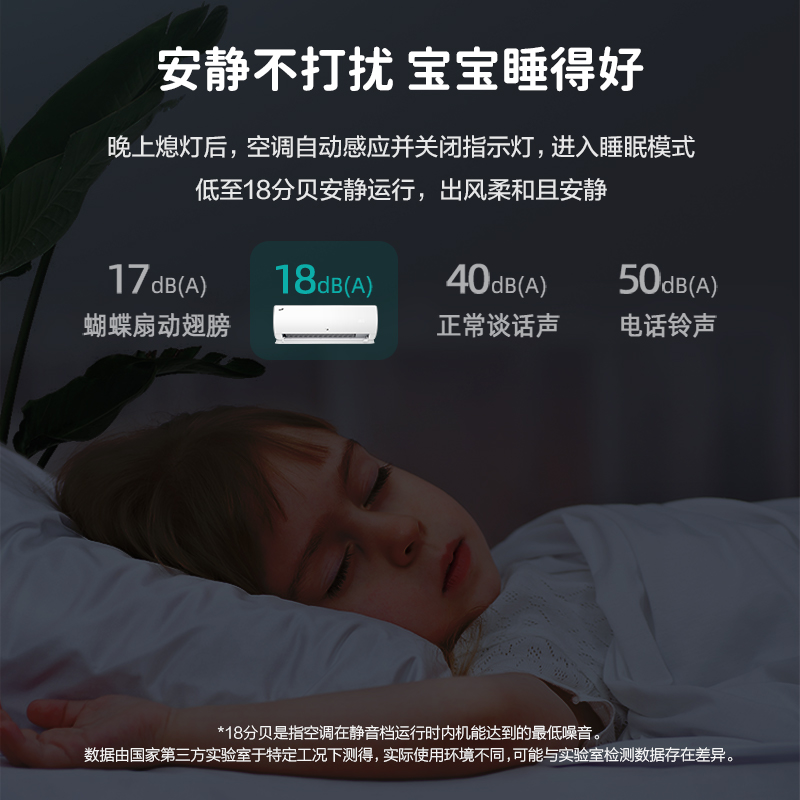 TCL 1.5匹 新一级能效 变频冷暖 初荷 智能 以旧换新 壁挂式 挂式空调挂机KFRd-35GW/D-FR11Bp(B1)卧室