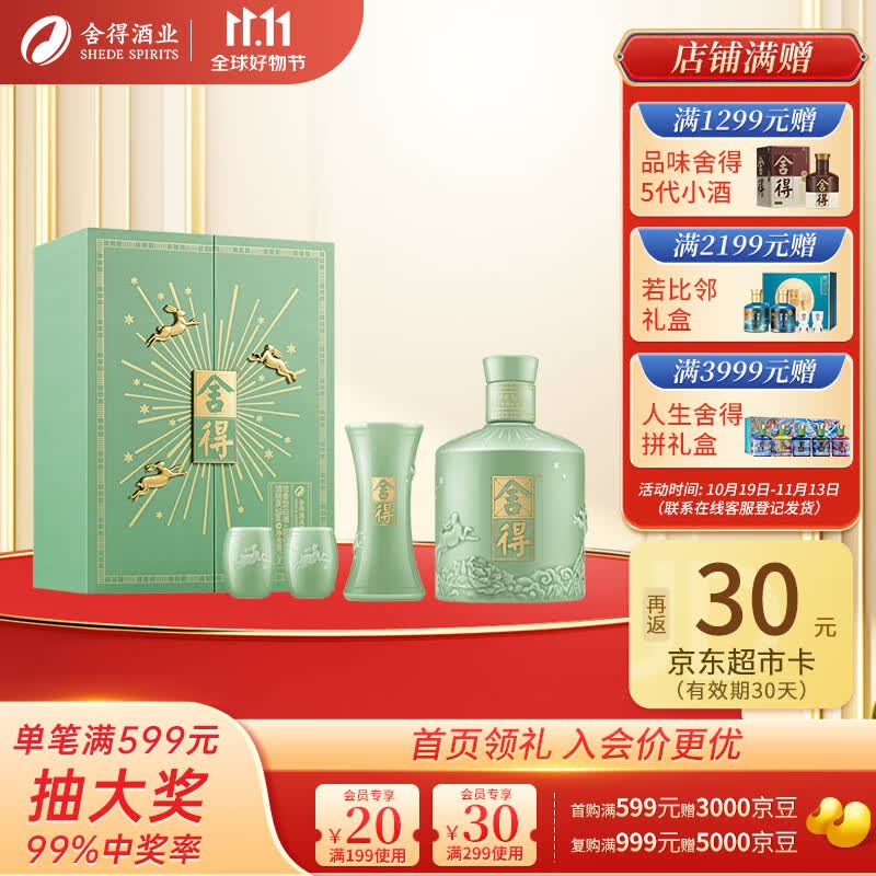 舍得兔年生肖酒(追星款) 52度  518ml 单瓶装礼盒使用感如何?