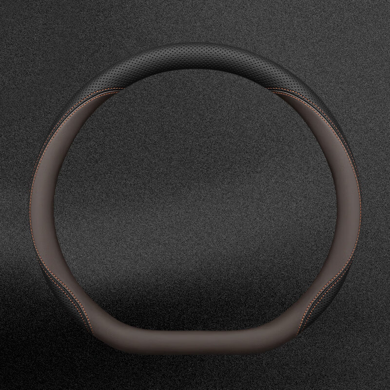 车达品问界M9 M7 M5方向盘套新问界专用配件车内用品超薄把套四季通用 M9专用【望舒杏】 其它