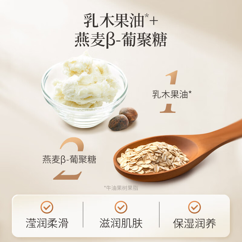 蜂花润养舒缓身体乳男女秋冬滋润止痒紧致温和修护润肤柔滑敏感肌适用 蜂花润养舒缓身体乳 300ml 1瓶