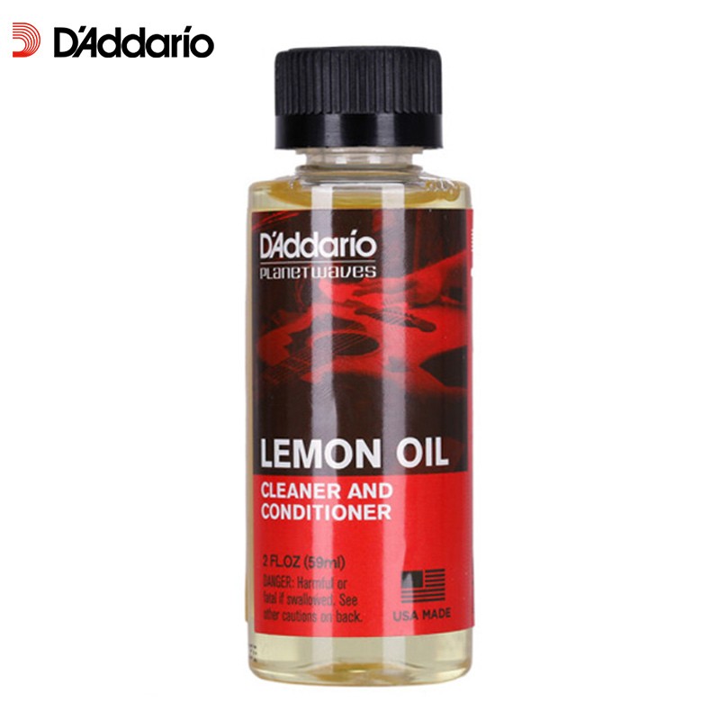 达达里奥（D’Addario）PW-LMN美国进口指板柠檬油 民谣吉他贝司保养清洁护理液