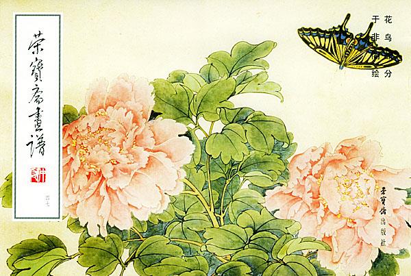 荣宝斋画谱花鸟部分【正版图书】