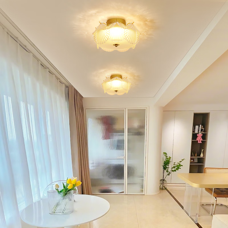 大观园(dgy)网红过道灯创意走廊灯现代阳台灯轻奢水晶玻璃楼梯入户