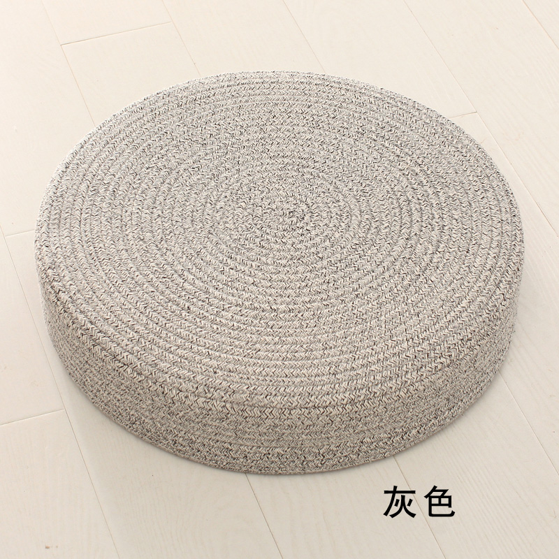 捷佰布艺(jebel) 座垫榻榻米坐垫地上蒲团打坐垫飘窗家用蒲垫透气地板