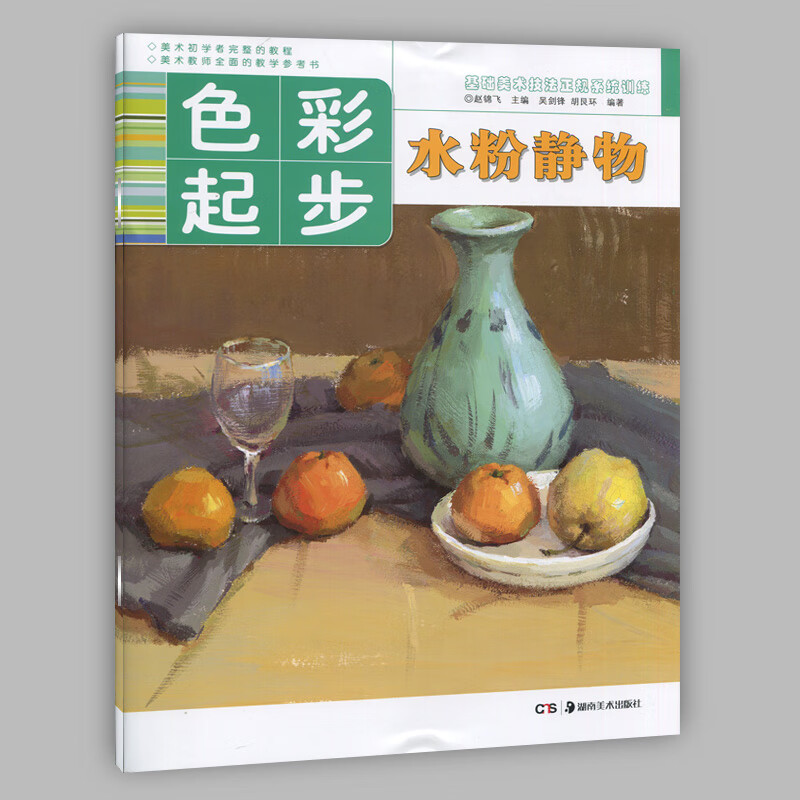 正版现货 色彩起步系列之水粉静物 基础美术技法正规训练 学生成人