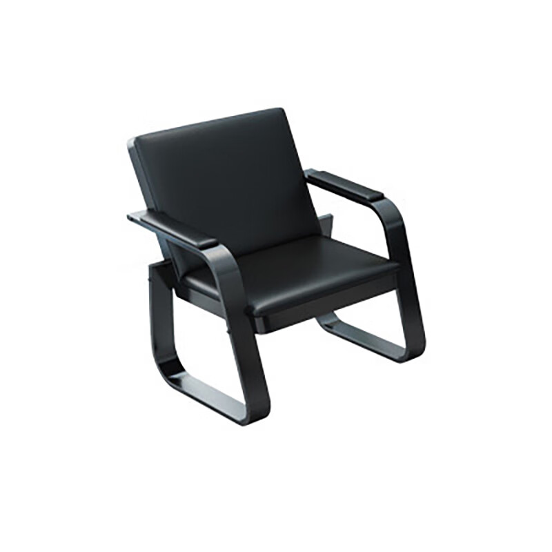 优只办公室沙发铁艺椅子套装简约会客商务接待洽谈排椅茶几组合 单人