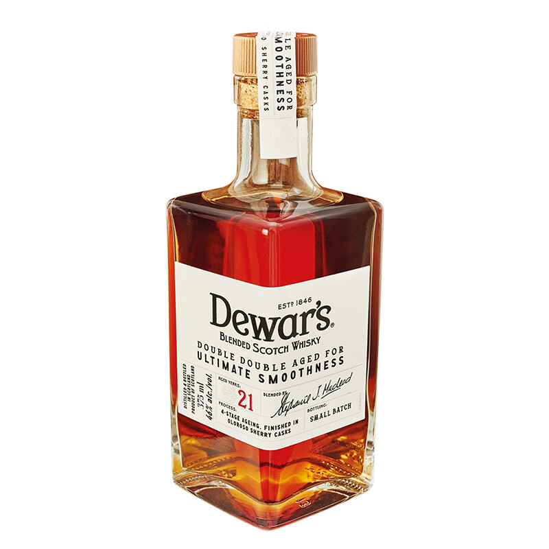 帝王（Dewar&#039;s）21年  苏格兰进口四次陈酿 威士忌500ml