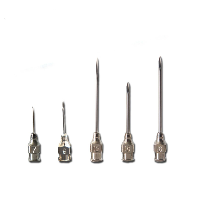 善牧堂兽用注射器针头兽医用猪牛羊鸡用针头皇冠不锈钢针头 7/9/12/16