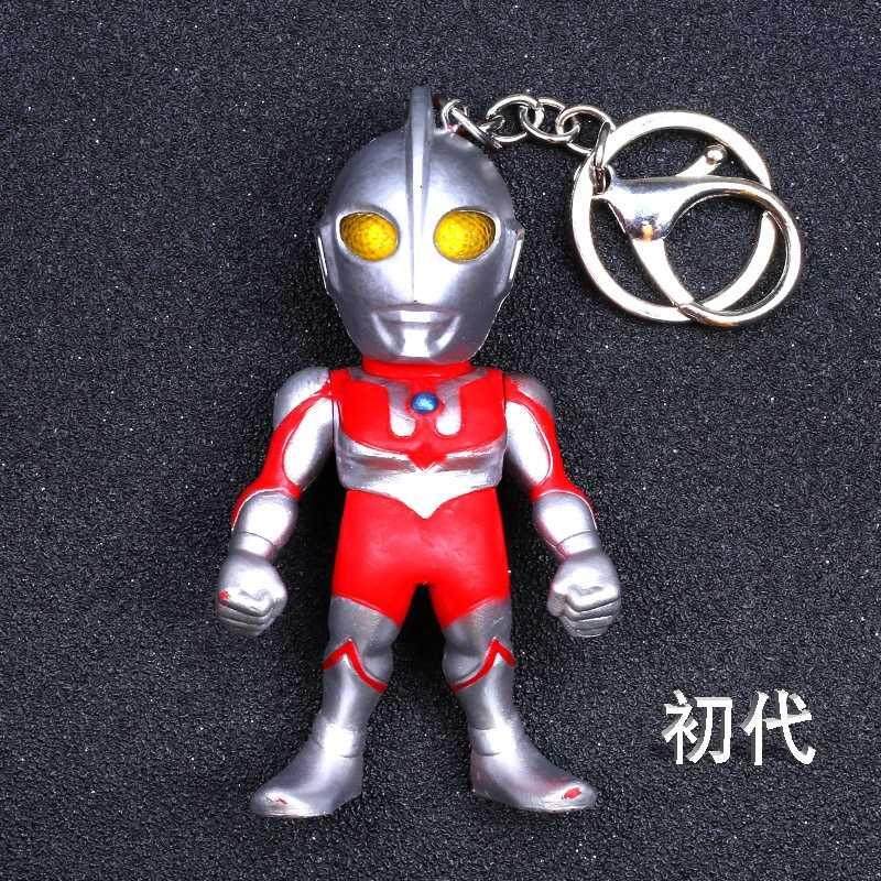 新品奥特特曼挂件书包公仔小男孩男生钥匙扣儿童挂饰链背 初代奥特曼