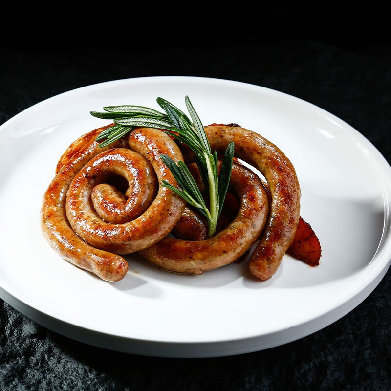 正源花园里德国风味香肠猪肉盘肠烧烤西餐厅商用蜗牛肠方便速食 160g*