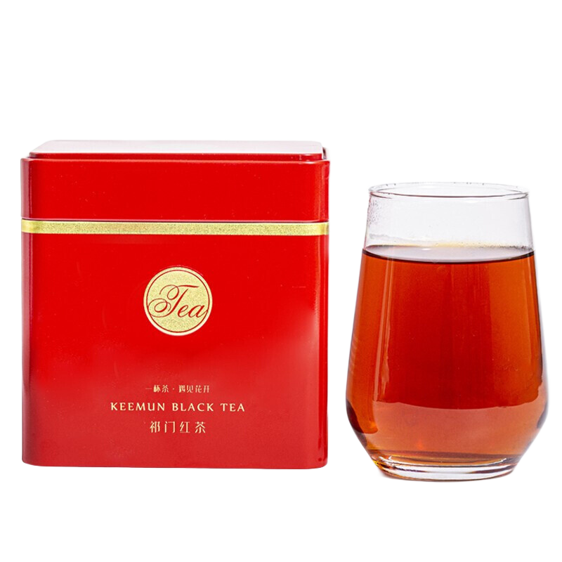 綠滿堂 祁門紅茶新茶茶葉祁紅香螺濃香型春茶祁門原產(chǎn)250克
