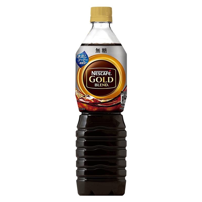 雀巢日本进口nescafe金牌美式冰黑即饮咖啡液浓缩液饮料大瓶冷萃原液